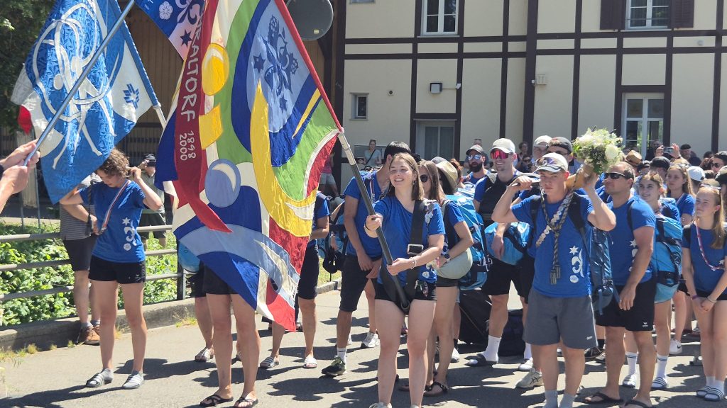 Empfang der Turnerinnen und Turner vom Eidgenössischen in Lausanne